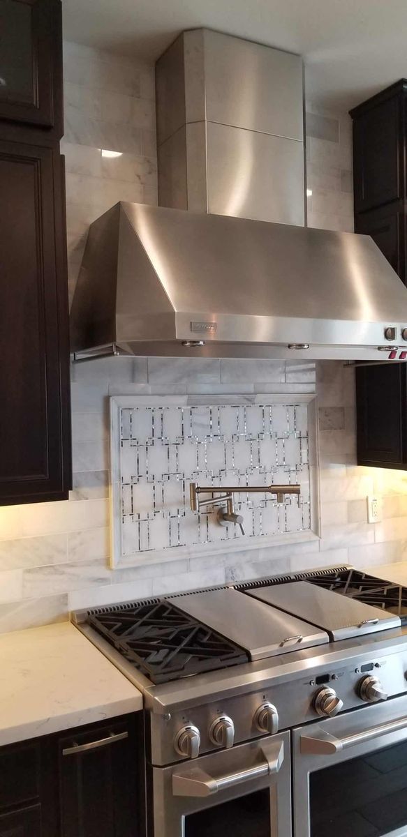 Tile project by PhD Home Solutions — kitchen backsplash