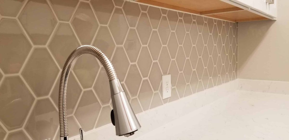 Tile project by PhD Home Solutions — kitchen backsplash